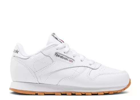 Кроссовки Reebok Classic Leather Little Kid 'White Gum', белый