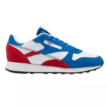 Кроссовки Reebok Classic Leather Make It Yours, синий/красный/белый