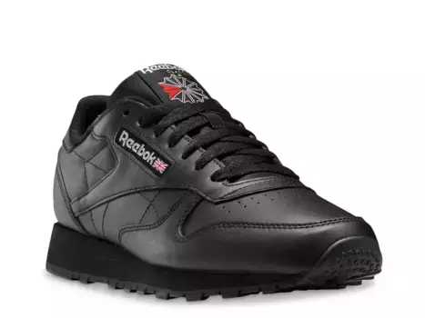 Кроссовки Reebok Classic Leather — мужские, черные