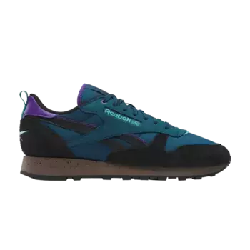 Кроссовки Reebok Classic Leather Outdoor Vibes Pack - Escape Blue, бирюзовый