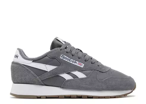 Кроссовки Reebok Classic Leather 'Pure Grey White', серый