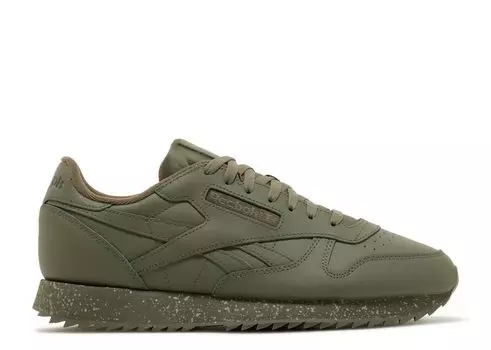 Кроссовки Reebok Classic Leather Ripple 'Hunter Green', зеленый