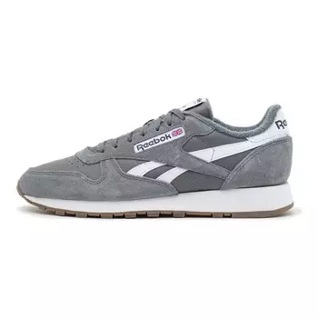 Кроссовки Reebok Classic Leather, серый/белый