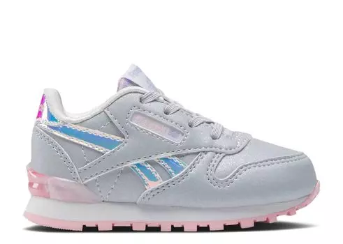Кроссовки Reebok Classic Leather Step, цвет Lucid Lilac Iridescent