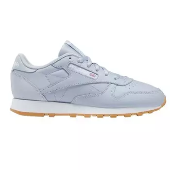 Кроссовки Reebok Classic Leather, светло-голубой/бежевый/белый