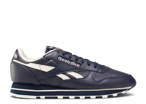 Кроссовки Reebok Classic Leather Vintage '40Th Anniversary - Vector Navy', синий