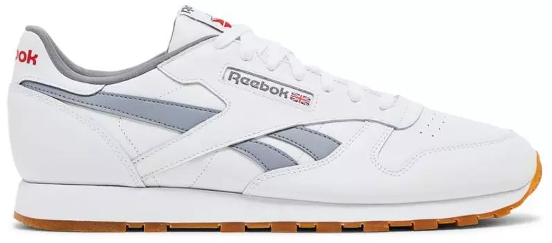Кроссовки Reebok Classic Leather 'White Cold Grey Gum', белый