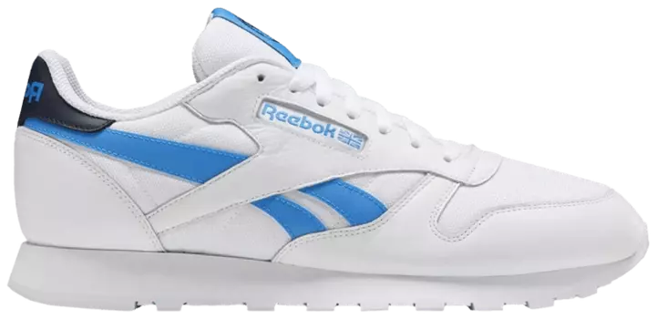 Кроссовки Reebok Classic Leather 'White Horizon Blue', белый