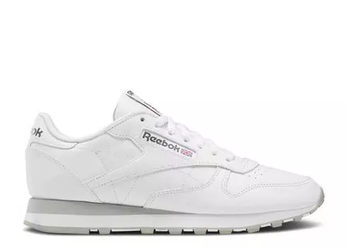 Кроссовки Reebok CLASSIC LEATHER 'WHITE PURE GREY', белый