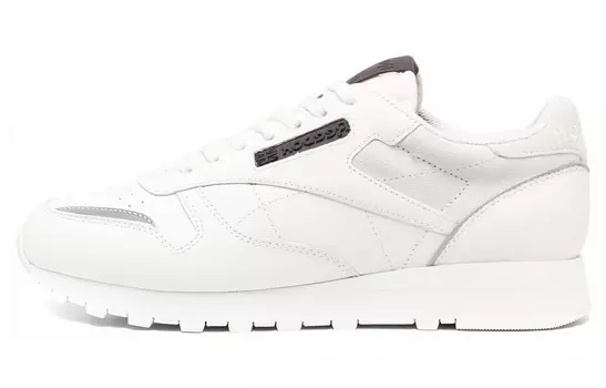 Кроссовки Reebok Classic Leather 'White Silver', белый