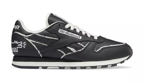 Кроссовки Reebok Classic Legacy X Keith Haring, черный