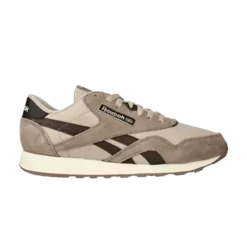 Кроссовки Reebok Classic Nylon Modern Beige Dark Brown, коричневый