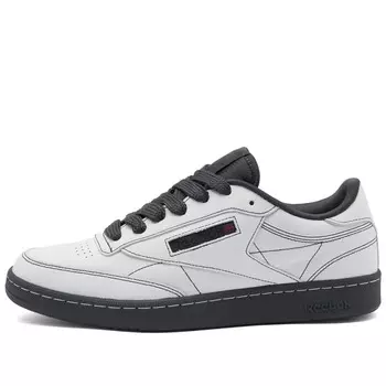 Кроссовки Reebok Club C 85, бело-черный