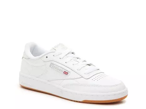 Кроссовки Reebok Club C 85, белый/коричневый