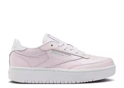Кроссовки Reebok CLUB C 85 BIG KID 'PORCELAIN PINK SILVER', розовый