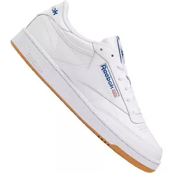 Кроссовки Reebok Club C 85, цвет Wei/Royalblau/Pink