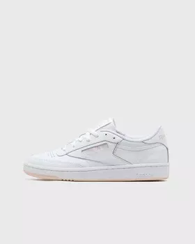 Кроссовки Reebok Club C 85, цвет white/possibly pink f23-r/white