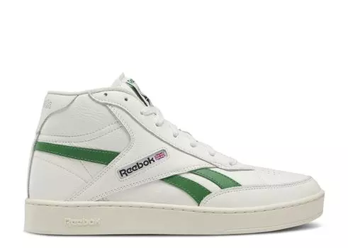 Кроссовки Reebok Club C 85 Form High 'Chalk Glen Green', белый