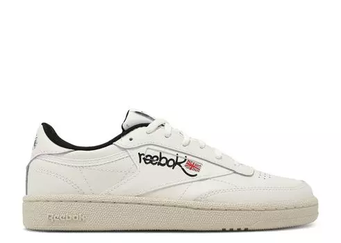 Кроссовки Reebok Club C 85 'Graffiti Pack - Chalk Paper White', кремовый