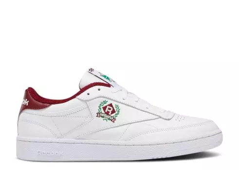 Кроссовки Reebok Club C 85 'Og Crest - White Classic Burgundy', белый