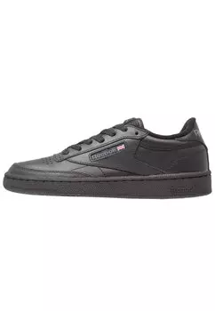 Кроссовки Reebok Club C 85 Unisex, черный / темно-серый