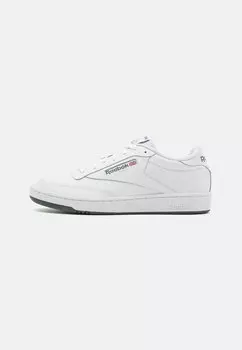 Кроссовки Reebok Club C 85 Unisex, обувь белый / зеленый мел