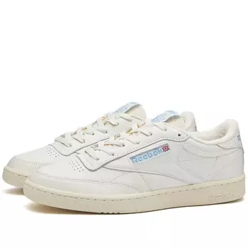 Кроссовки Reebok Club C 85 Vintage, белый/голубой
