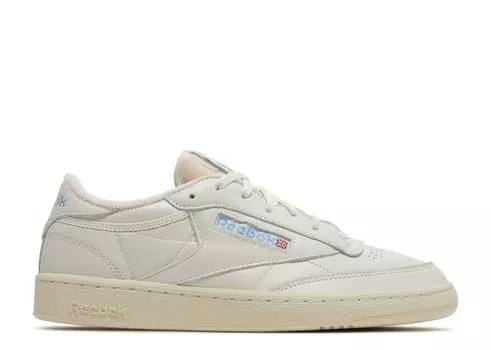 Кроссовки Reebok Club C 85 Vintage 'Chalk Essential Blue', кремовый