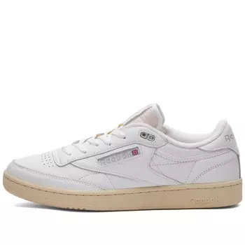 Кроссовки Reebok Club C 85 Vintage, светло-бежевый/белый