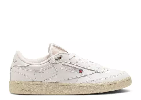 Кроссовки Reebok Club C 85 Vintage 'White Pure Grey', белый