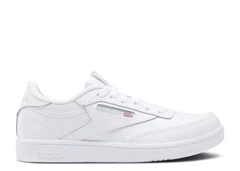 Кроссовки Reebok Club C Big Kid 'White Sheer Grey', белый