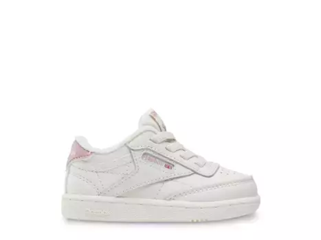 Кроссовки Reebok Club C — детские, мелово-белые
