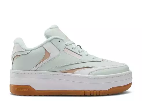 Кроссовки Reebok Club C Extra Big Kid 'Aqua Dust Gum', зеленый