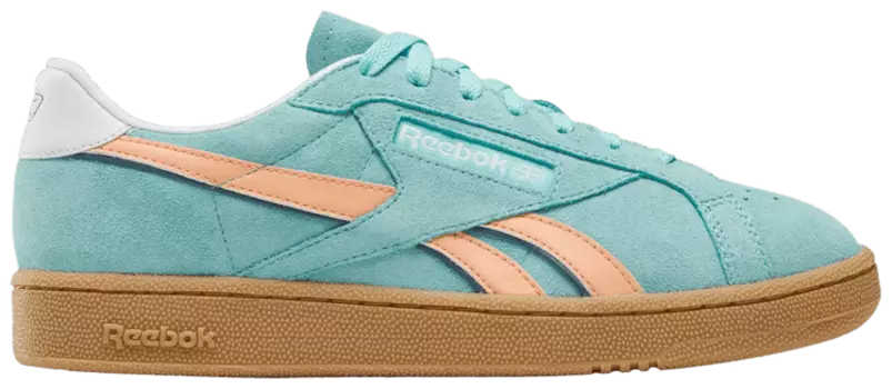 Кроссовки Reebok Club C Grounds UK 'Ai Aqua Sunkissed Orange Gum', синий