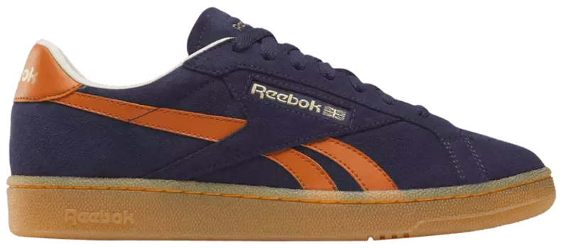 Кроссовки Reebok Club C Grounds UK 'Vector Navy Dark Ginger', синий