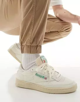 Кроссовки Reebok Club C кремовые