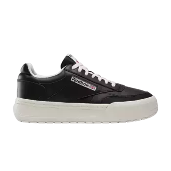 Кроссовки Reebok Club C Megacourt Black Chalk White, черный