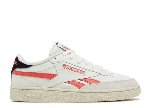 Кроссовки Reebok Club C Revenge 'Chalk Semi Orange Flare', белый