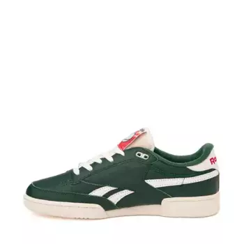 Кроссовки Reebok Club C Revenge Vintage Athletic Shoe, цвет Dark Green/Chalk/Neon Cherry