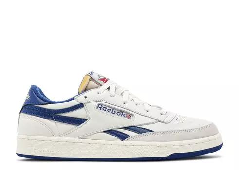 Кроссовки Reebok Club C Revenge Vintage 'Chalk Collegiate Royal', белый
