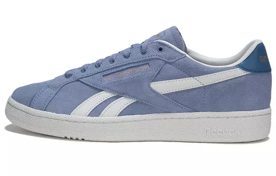 Кроссовки Reebok Club C Skateboarding Shoes Unisex Low-top Blue, синий