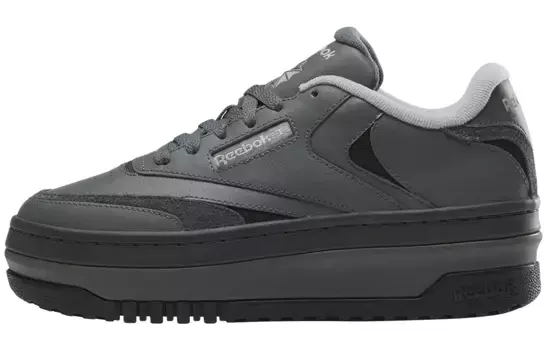 Кроссовки Reebok Club C Skateboarding Shoes Women's Low-top Black, черный
