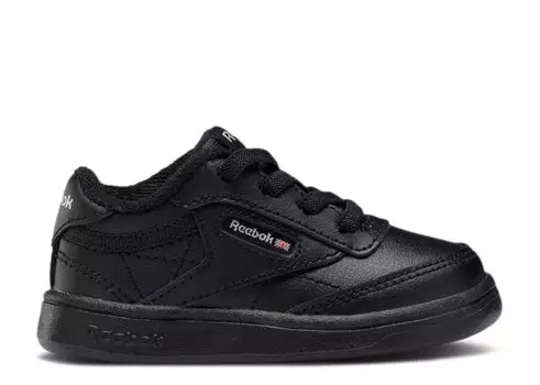 Кроссовки Reebok Club C Toddler 'Triple Black', черный