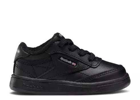 Кроссовки Reebok Club C Toddler 'Triple Black', черный