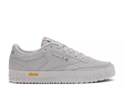 Кроссовки Reebok Club C Vibram 'Cold Grey', серый