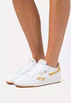 Кроссовки Reebok Club Revenge, обувь белый / ретро золото