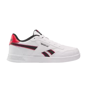 Кроссовки Reebok Court Advance Little Kid White Black Vector Red, белый