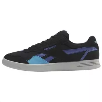 Кроссовки Reebok Court Advance Skateboarding Shoes Unisex Low-top Black/Blue, черный/синий