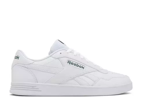 Кроссовки Reebok Court Advance 'White Clover Green', белый