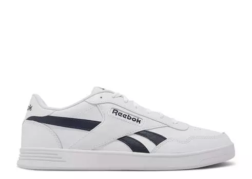Кроссовки Reebok Court Advance 'White Vector Navy', белый